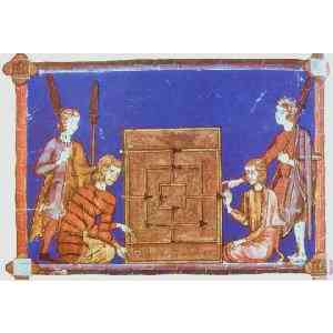 Juego del Molino Libro Ajedrez Alfonso X